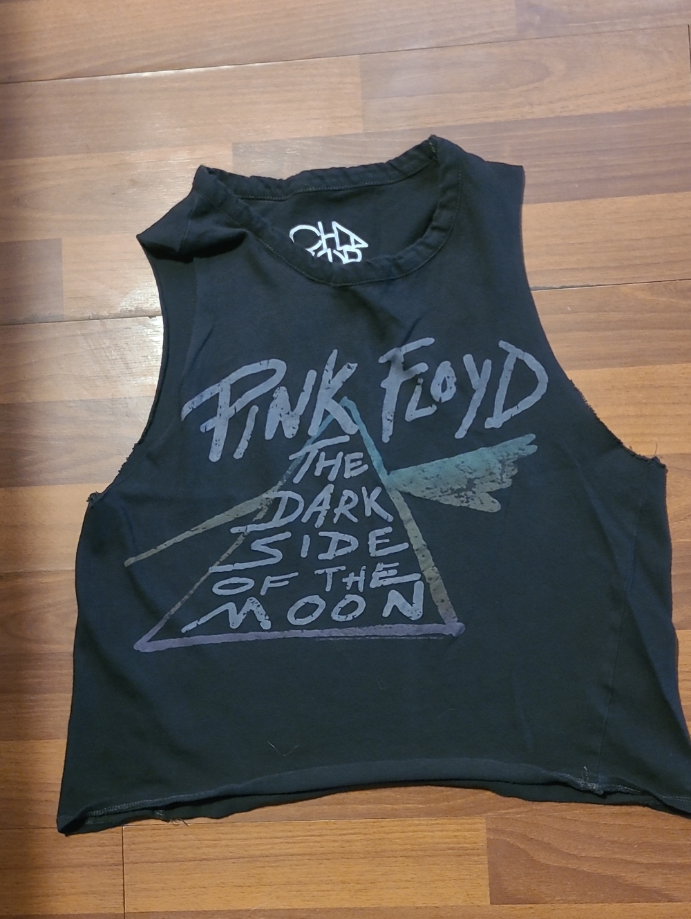 Pink Floyd Black Dark Side Of The Moon Tank